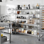Regal Altair 14" Deep x 72" Wide x 74" Height Wire Shelving Kit | 6-Tier | NSF - Image 5