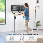 VIVO Electric 43 x 24 in Standing Desk, Memory Height Adjustment, 1B Series - Image 4