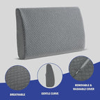 HOMBYS Lumbar Support Pillow for Recliner Chair, Memory Foam Back Support - Image 5