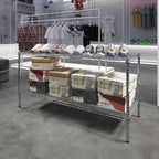 Regal Altair 21" Deep x 54" Wide x 27" Height Wire Shelving Kit | 2-Tier | NSF - Image 2