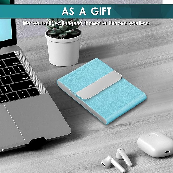 DMFLY Business Card Holder, Pocket Business Card Case, Slim Card Holders - Image 8