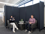 Versare Room Divider 360 Portable Wall Partition | Folding Panels | Large - Image 2