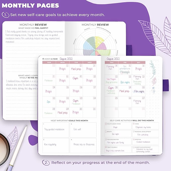Clever Fox Self-Care Journal Pocket – Daily Reflection Notebook – Mental Health - Image 3