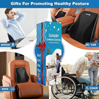 Lumbar Support Pillow for Office Chair Car, Gaming Chair Lower Back Pain Relief - Image 7