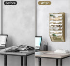 EasyPAG 8 Pocket Mesh Wall File Organizer, Hanging Paper Folder Holder - Image 5