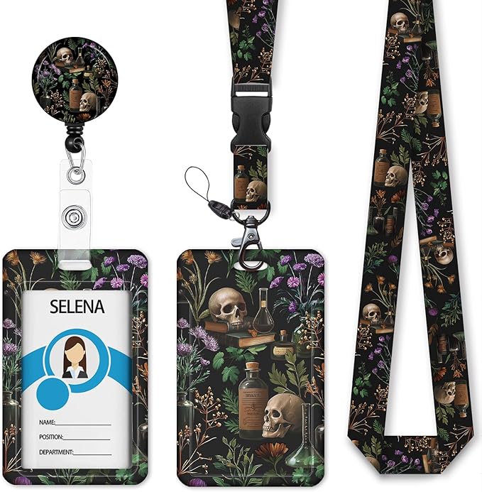 ID Badge Holder with Lanyard, Lanyards by Mcapirivo