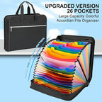 SEEKIND Heavy Duty Accordian File Organizer - Image 2