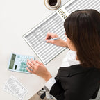 HAUTOCO Hardcover Accounting Ledger Book - Image 6