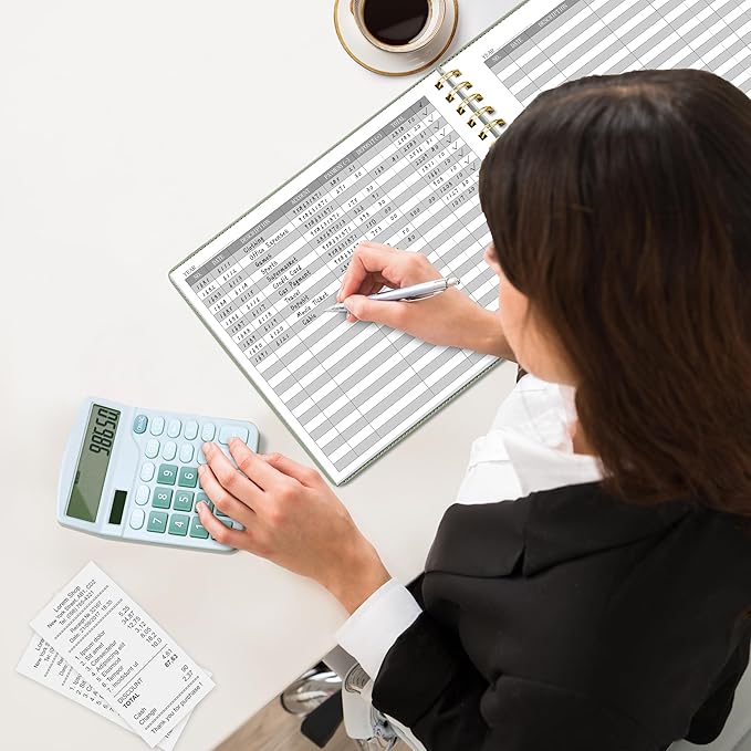HAUTOCO Hardcover Accounting Ledger Book - Image 6