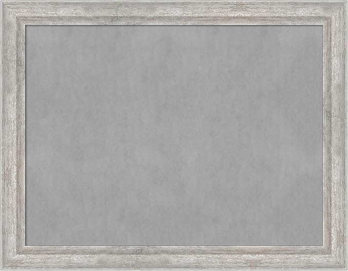 Amanti Art Silver Framed Magnetic Board 21x27 Medium Vision Board by AmantiArt