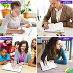 feela 12 Pack Notebooks Journals Bulk, Hardcover Notebook Classic Ruled Journal - Image 7