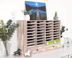 PAG Mail Sorter Organizer, Wood Literature Organizer, Student Mailbox - Image 6