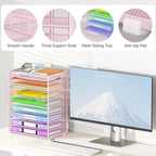 Cawukege 9 Tier Paper Organizer - Image 4