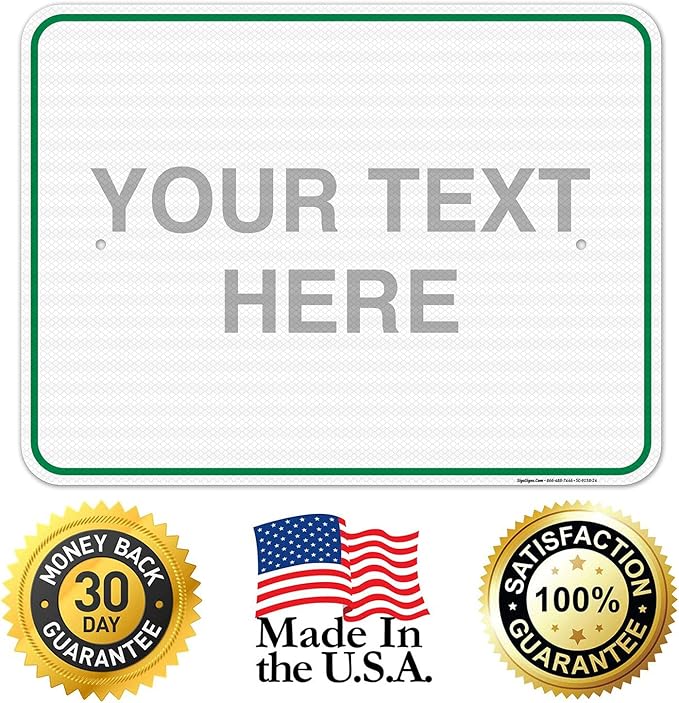 Custom Sign, Personalized Metal Signs, Customize - Image 8