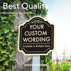 Custom Decorative Outdoor Metal Sign - Image 8