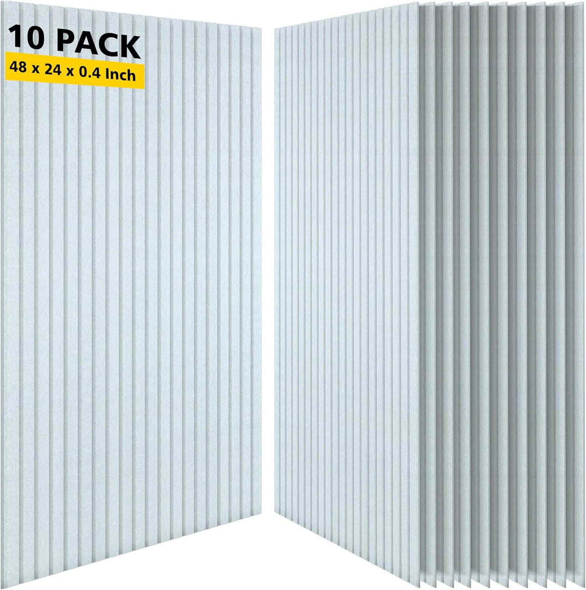 AUTORIFIC Acoustic Panels, 10 Pack Sound Panels Noise Reducing