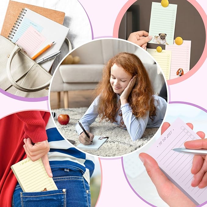 300 Sheets to Do List Notepad Daily Checklist Sticky Notes Cute Undated Memo - Image 5