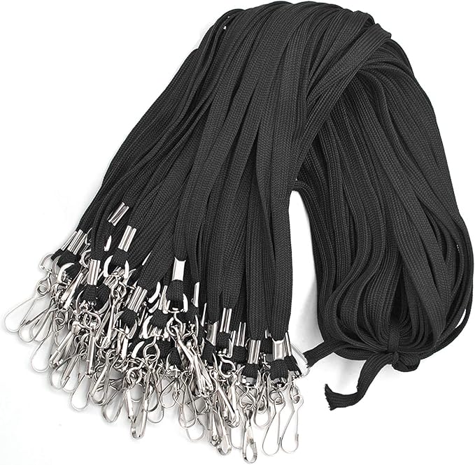 Bird Fiy Lanyard 100 Pack Bulk Badge Lanyards by BirdFiy