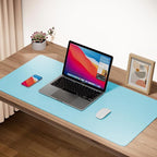 Boutilon Leather Desk Pad Protector, Non-Slip Mouse Pad, Laptop Desk Pad - Image 2