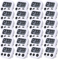 Leumoi 24 Pcs Digital Kitchen Timers Magnetic Back Timers Bulk Large Screen by Leumoi