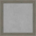 Amanti Art Grey Framed Magnetic Board 29x29 Medium Vision Board by AmantiArt