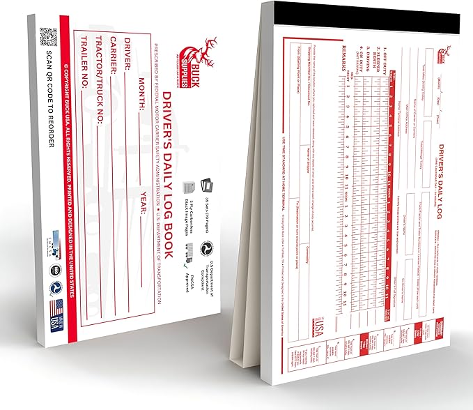 Driver Daily Log Books for Truck Drivers - Image 3