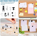 600 Pcs Decorative Push Pins - Image 5