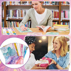 TaoBary 160 Pcs Stationery Paper Set 50 Double Sided Stationery Papers - Image 7