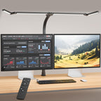 led desk lamp with clamp, eye-carying desk light, main product view