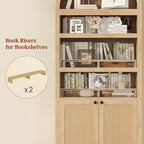 81" Tall Arched Cabinets, Bookcase - Image 3
