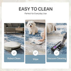 GENIMO No Crease Non Slip 6x9 Area Rugs - Image 7