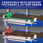 VIVO Large Keyboard Tray Under Desk Pull Out Platform - Image 3
