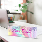 Personalized Name Plate for Desk, Custom Desk Name Plate, Acrylic Name Plate - Image 4