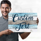 Custom Sign, Custom Street Sign, 11 Font Colors, 13 Font Styles, 4 Hole Options - Image 2