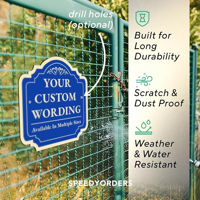Custom Decorative Outdoor Metal Signs - Image 6