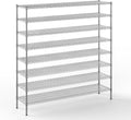 Regal Altair 18" Deep x 72" Wide x 74" Height Wire Shelving Kit | 8-Tier | NSF