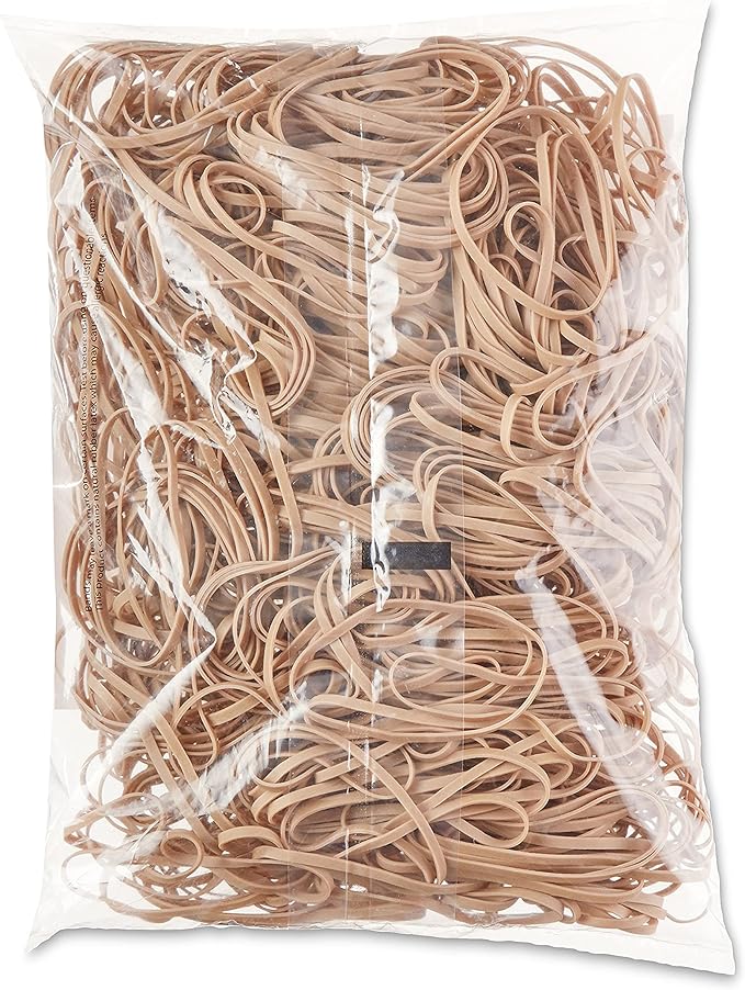 Amazon Basics Rubber Bands, Size 33, 600 Bands/1 lb Pack - Image 3