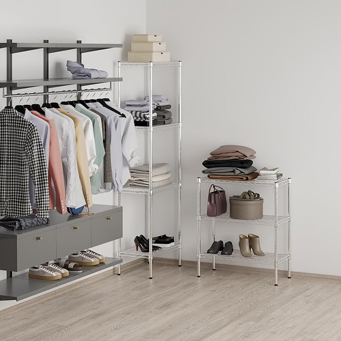 Regal Altair 14" Deep x 30" Wide x 34" Height Wire Shelving Kit | 3-Tier | NSF - Image 7