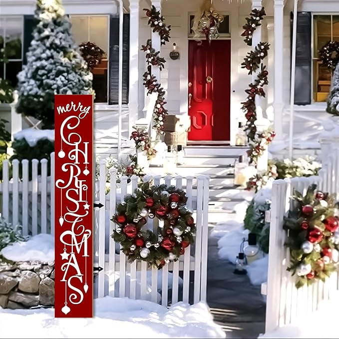 ARTUFAN Merry Christmas Red - Image 6