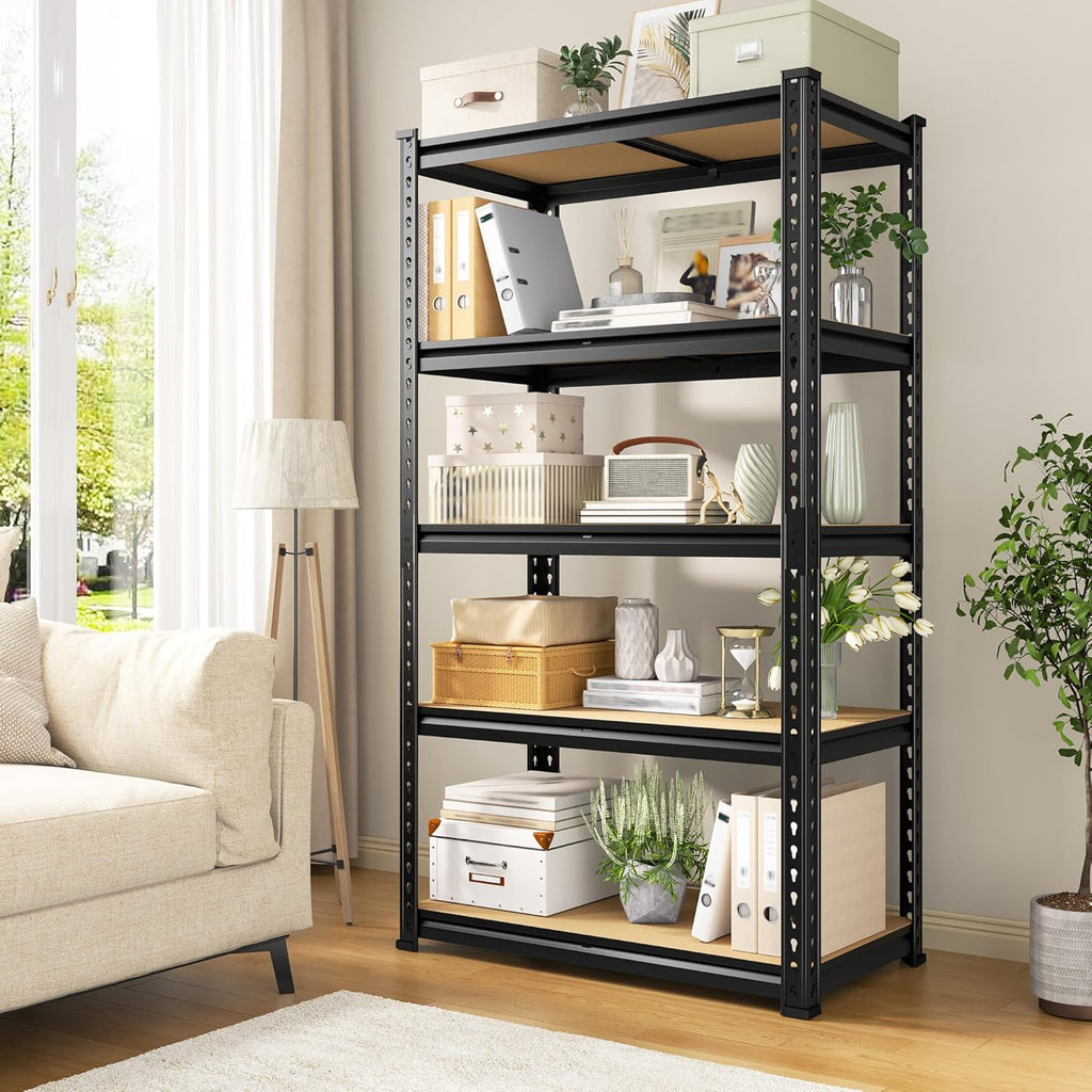 reibii 2 pack garage shelving,5 tier heavy duty, view 9