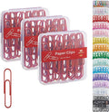 NEEWAY Colorful Large Paper Clips, 2 Inch Jumbo Paper Clips, 3 Pack of 50 by NEEWAY