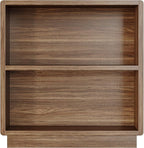 ChooChoo 2-Tier Bookcase, Small Wooden Bookshelf, Farmhouse Bookshelf - Image 9