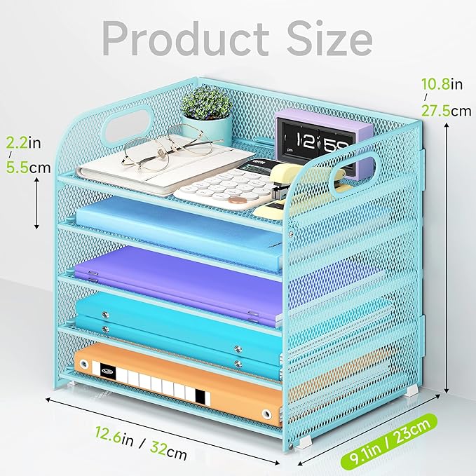 Cawukege 5 Tier Paper Organizer - Image 5