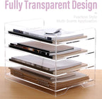 SANRUI Acrylic Paper Organizer Letter Tray - Image 7