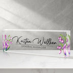 Custom Office Name Plate for Desk, Desk Name Plate Personalized, Personalized by Unknown