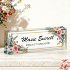 Ship Next Day-Custom Name Plate by Unknown
