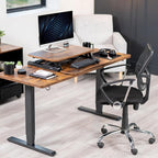 VIVO 26 inch Desk Converter, K Series, Height Adjustable Sit to Stand Riser - Image 8
