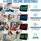Kitchen Timer（1.5" Number）with Voice Reminder, 10 RGB Color Changing Digital - Image 9