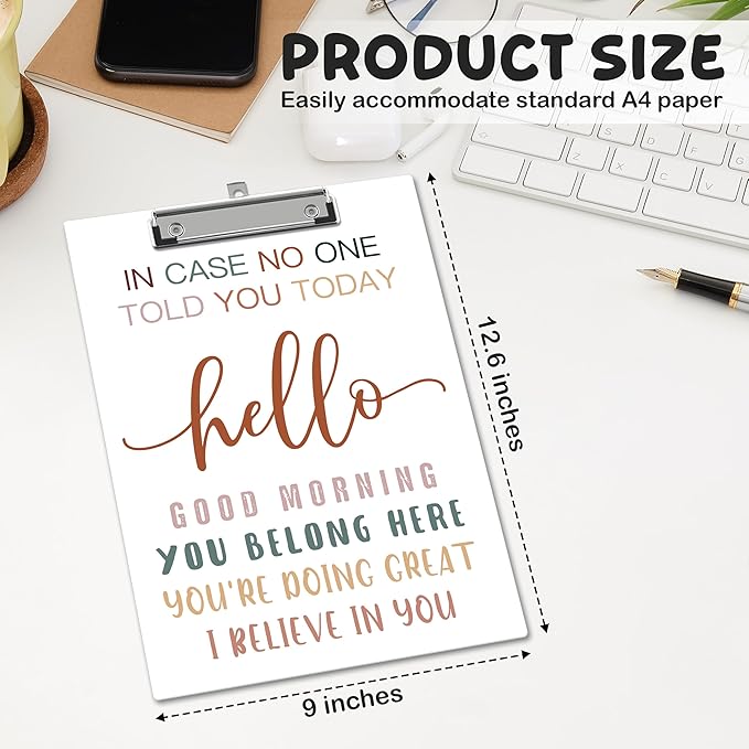 APIILVPQ Motivational Clipboard，Mental Health Clipboards - Image 2