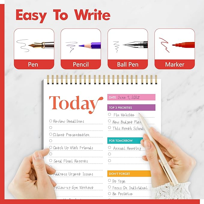 To Do List Notepad, Daily Planner Notebook - Image 5